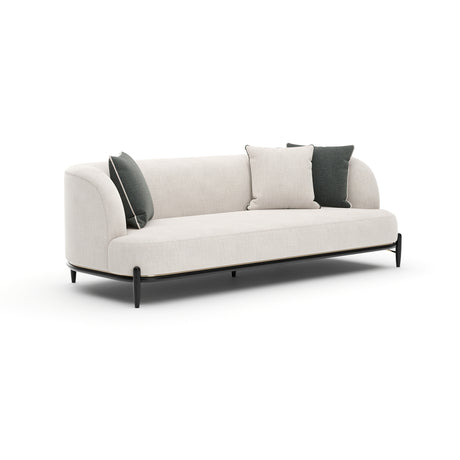 Oatmeal Sofa | Caracole Madera