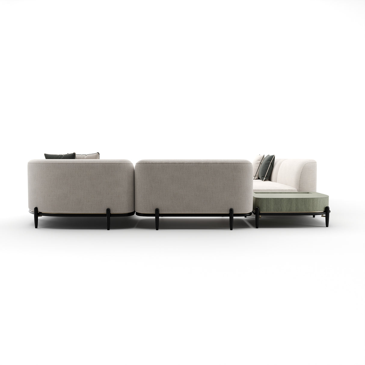 Sectional Sofa | Caracole Madera Laf L Sectional