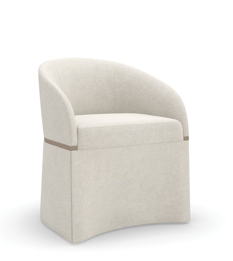 Pearl Upholstered Dining Chair | Caracole Daya