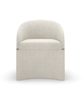 Pearl Upholstered Dining Chair | Caracole Daya