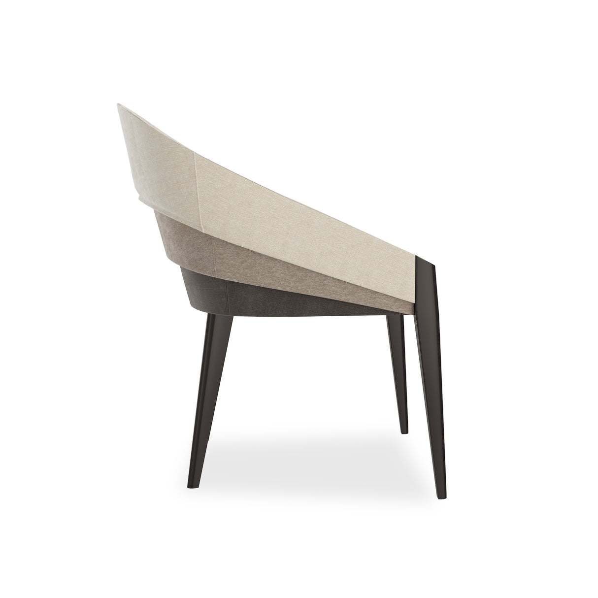 Velvet Modern Accent Chair | Caracole On All Levels
