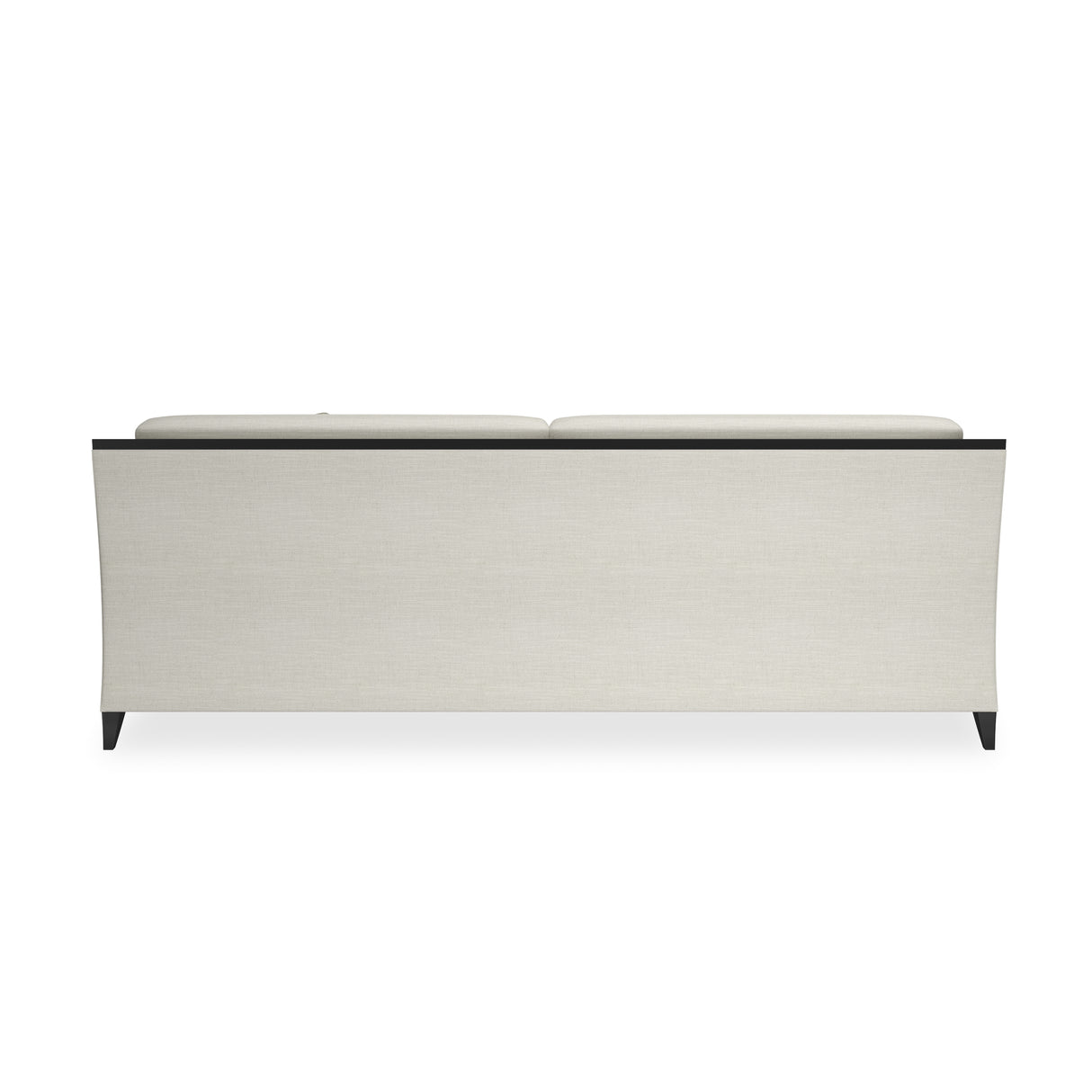 Cream Basketweave Sofa | Caracole Pitch Perfect