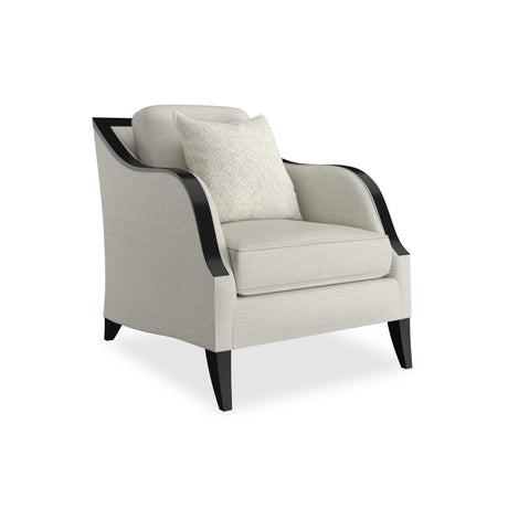 Track Arm Lounge Chair | Caracole Pitch Perfect