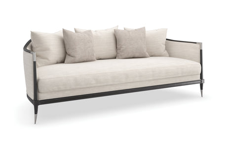 Classic Sofa with Chaise | Caracole Splash of Flash