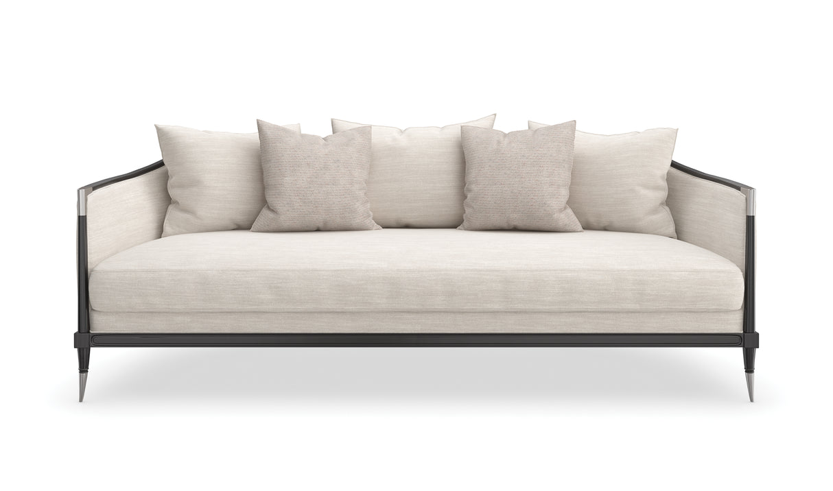 Classic Sofa with Chaise | Caracole Splash of Flash