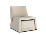 Suede Square-Back Side Chair | Caracole Et Voila | Caracole.eu.com