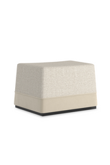 Gray Tweed Ottoman | Caracole Et Voila | Caracole.eu.com