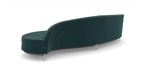 Green Sectional Sofa | Caracole Three's Company