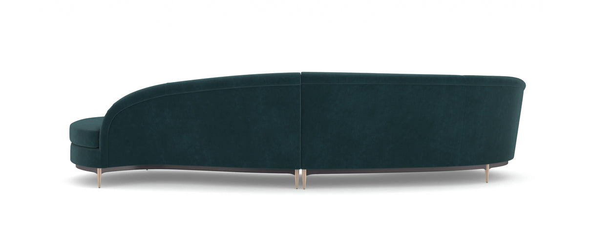 Green Sectional Sofa | Caracole Three's Company