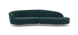 Green Sectional Sofa | Caracole Three's Company