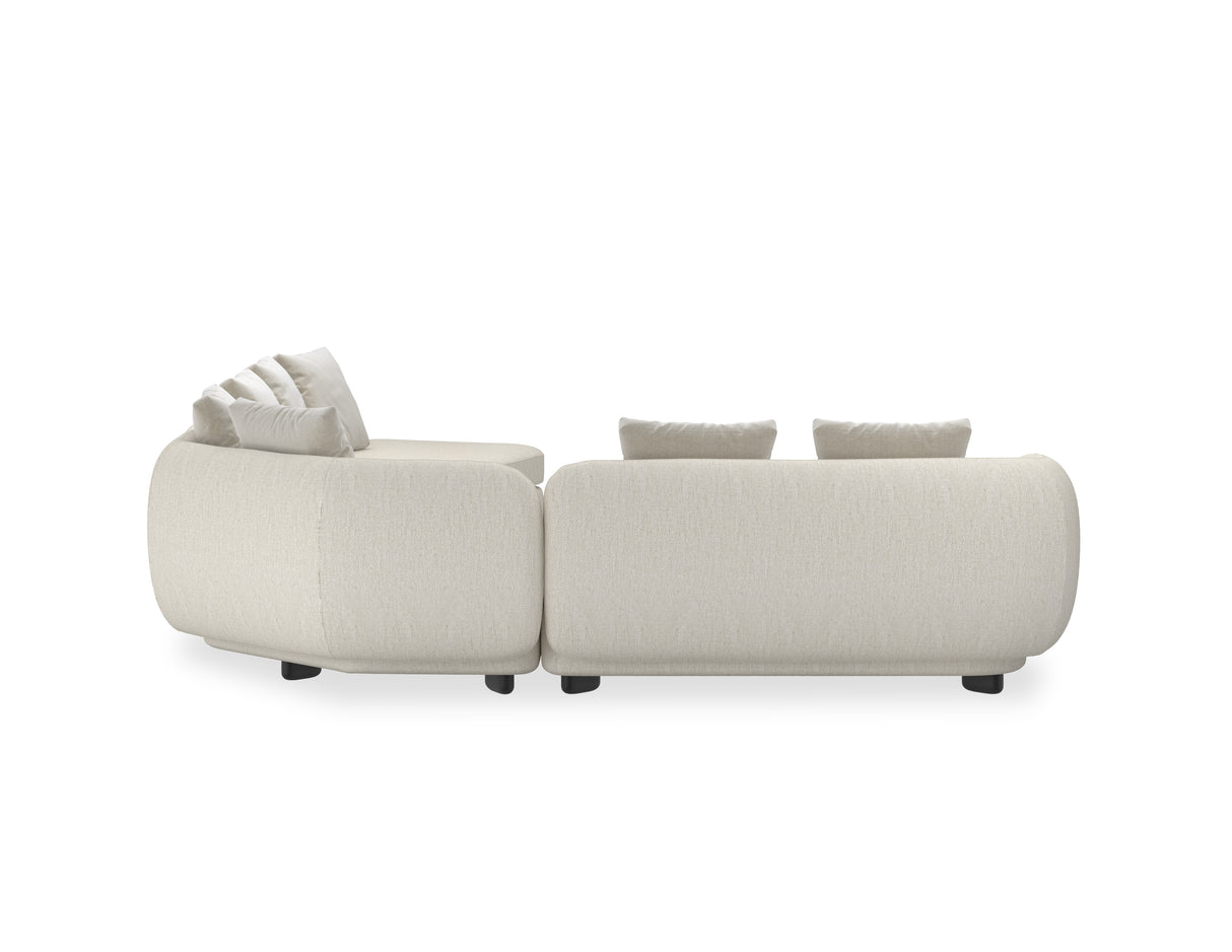 Cream Sectional Sofa | Caracole Lumi