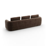 Taupe Velvet Sofa | Caracole Overlap