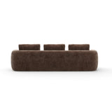 Taupe Velvet Sofa | Caracole Overlap
