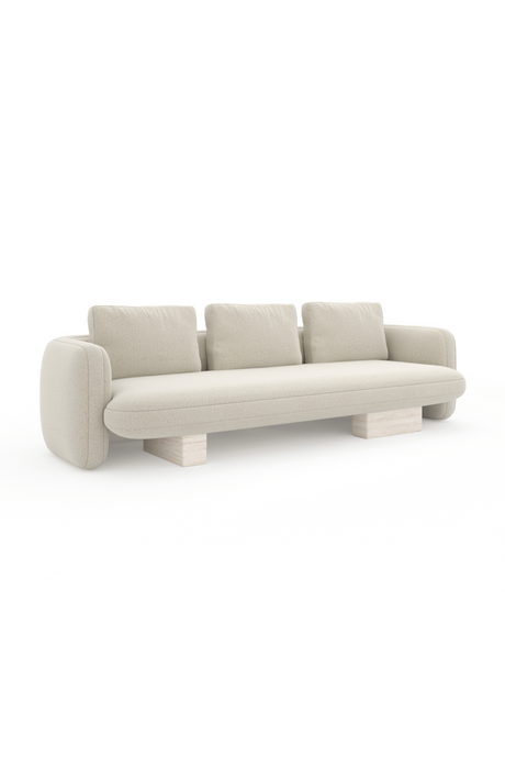Ecru Linen Sofa | Caracole Overlap | Caracole.eu.com