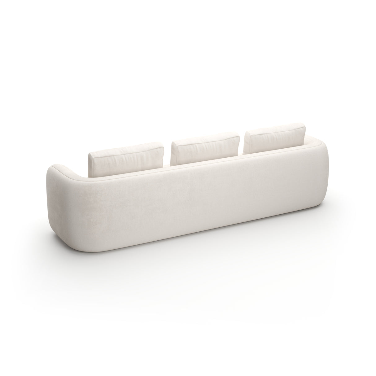 Ecru Linen Sofa | Caracole Overlap