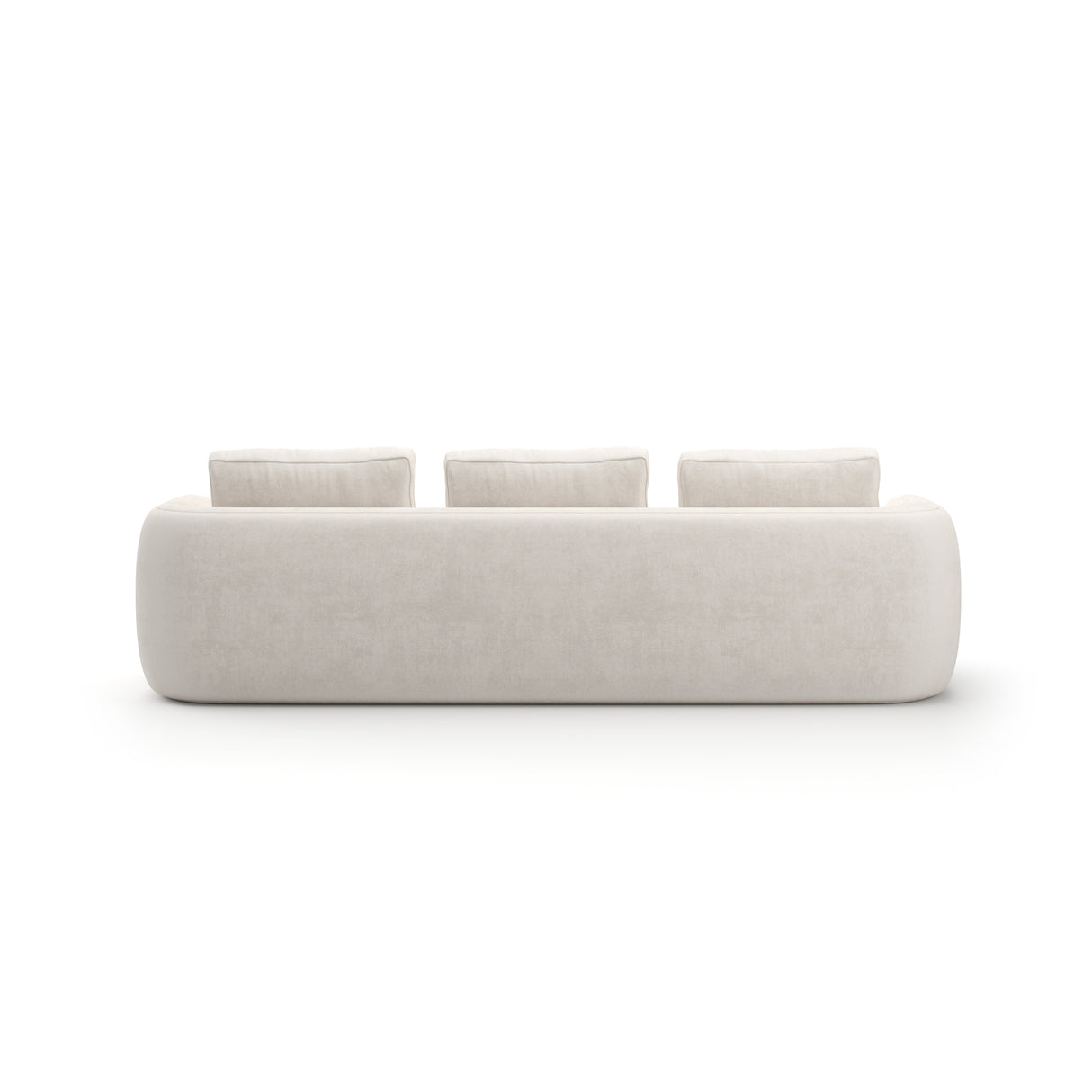 Ecru Linen Sofa | Caracole Overlap