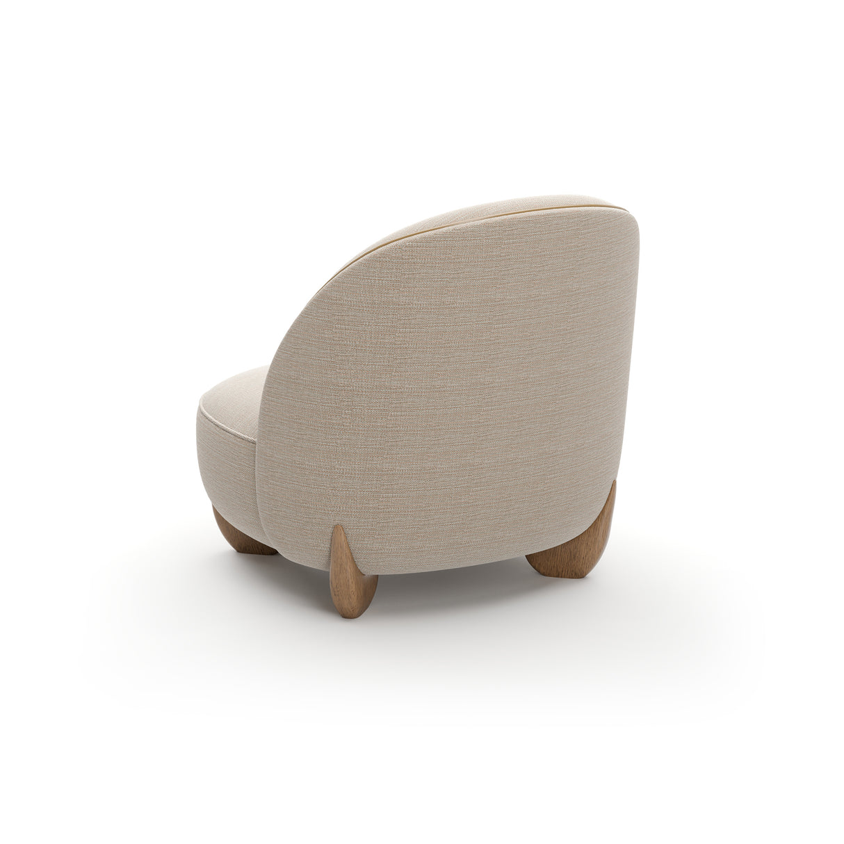 Bronze Fabric Accent Chair | Caracole Seta