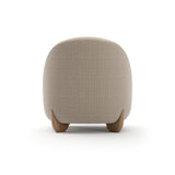 Bronze Fabric Accent Chair | Caracole Seta