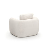White Linen Accent Chair | Caracole Overlap
