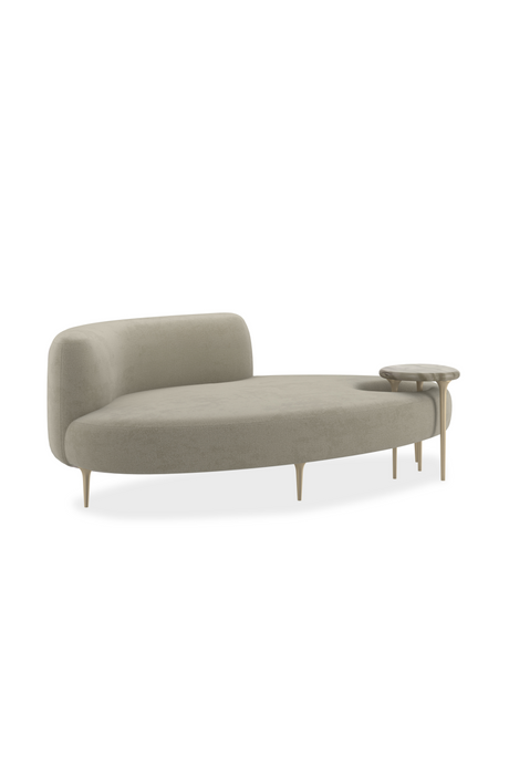 Gray Lounge with Accent Table | Caracole Echo | Caracole.eu.com