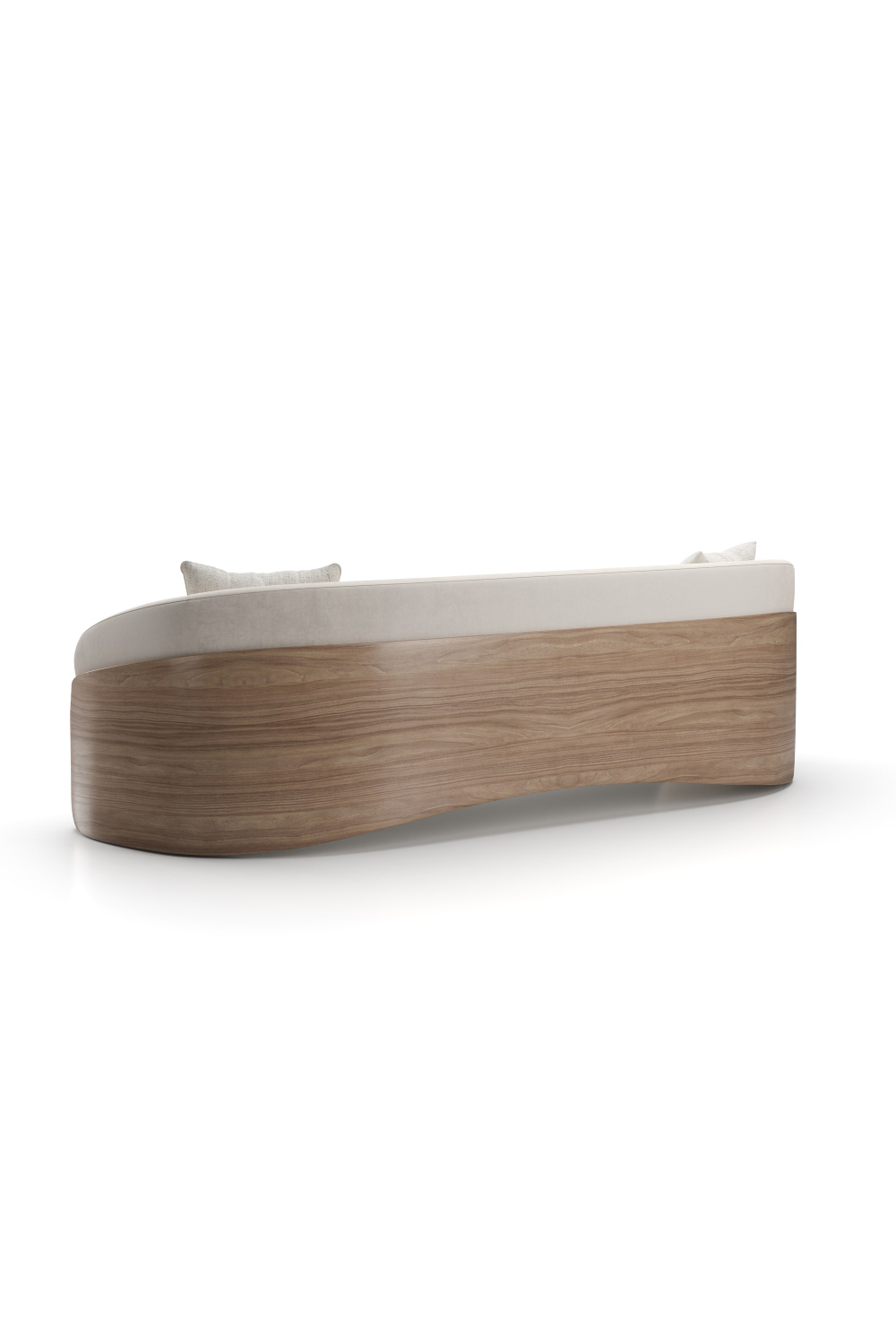 Ivory Mohair Sofa | Caracole Fleur | Caracole.eu.com