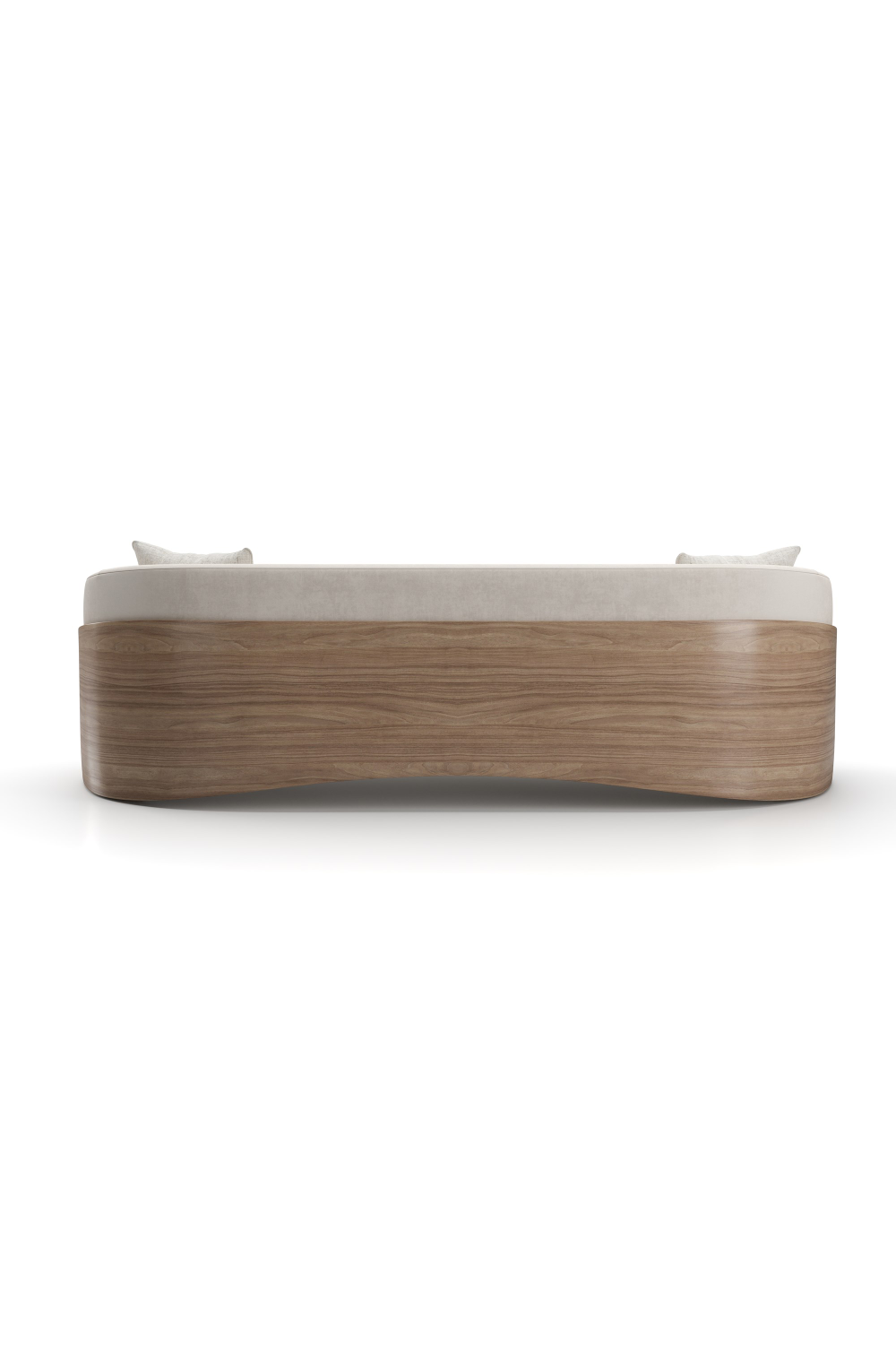 Ivory Mohair Sofa | Caracole Fleur | Caracole.eu.com