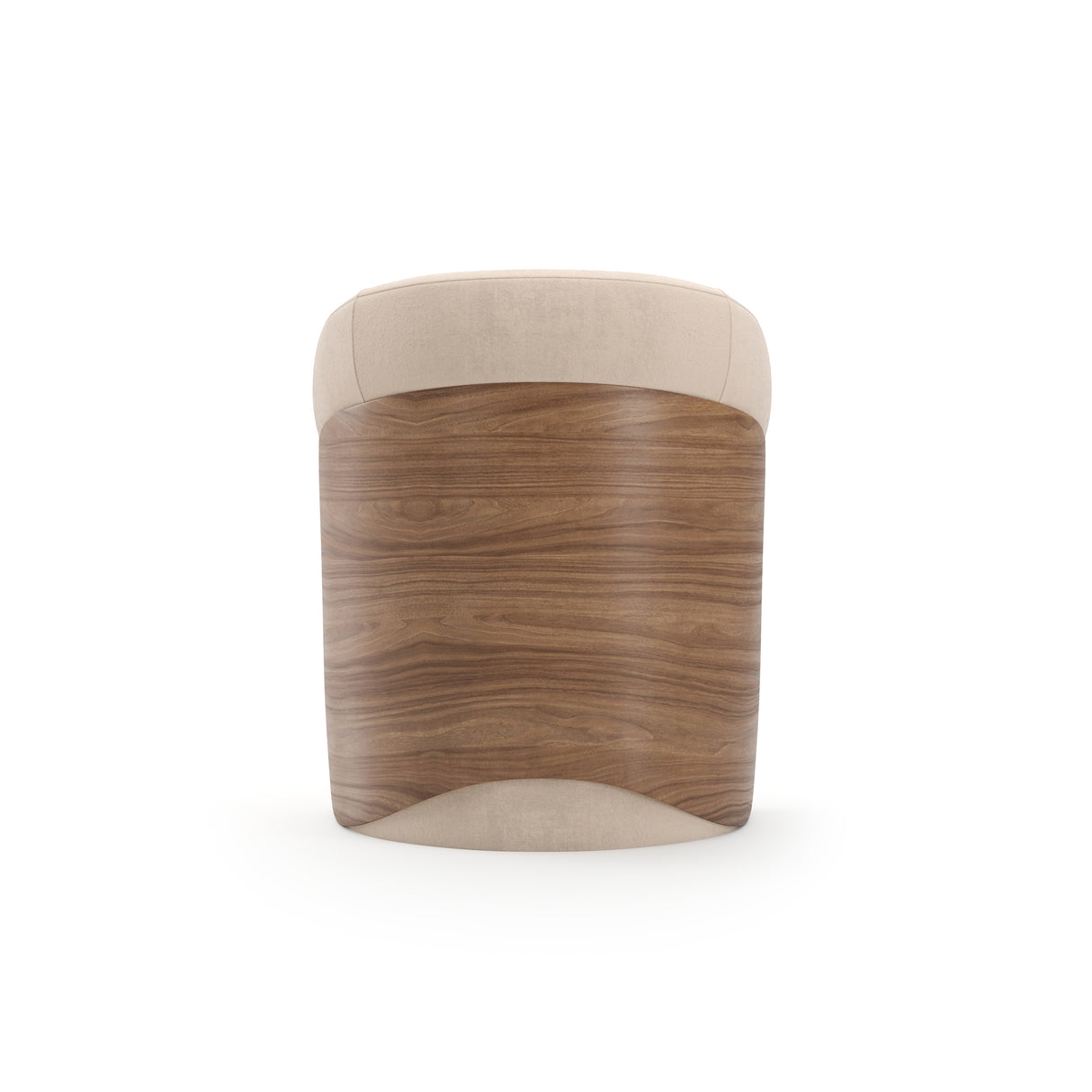 Ivory Mohair Dining Chair | Caracole Fleur