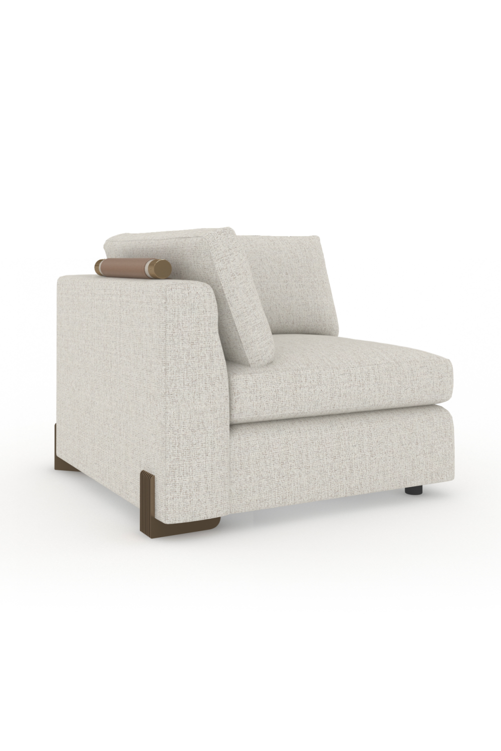 Cream Fabric Corner Sofa | Caracole Counter Balance | Caracole.eu.com