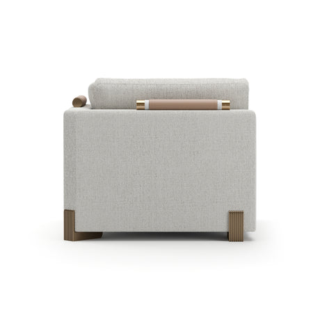 Cream Fabric Corner Sofa | Caracole Counter Balance