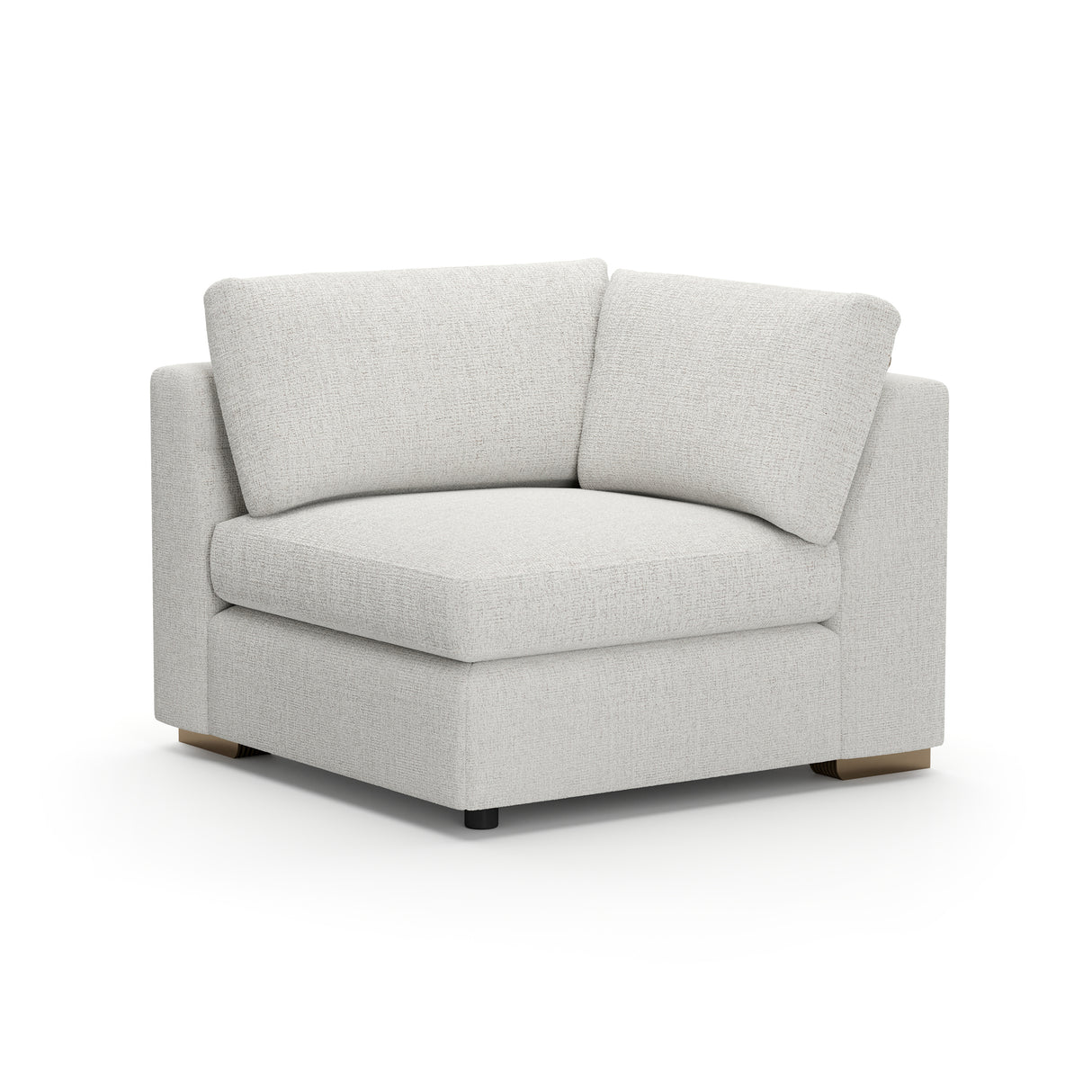 Cream Fabric Corner Sofa | Caracole Counter Balance