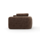 Taupe Velvet Left Chaise | Caracole Overlap