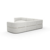 Linnen Sectional L Sofa | Caracole Rhythm