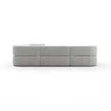 Linnen Sectional L Sofa | Caracole Rhythm
