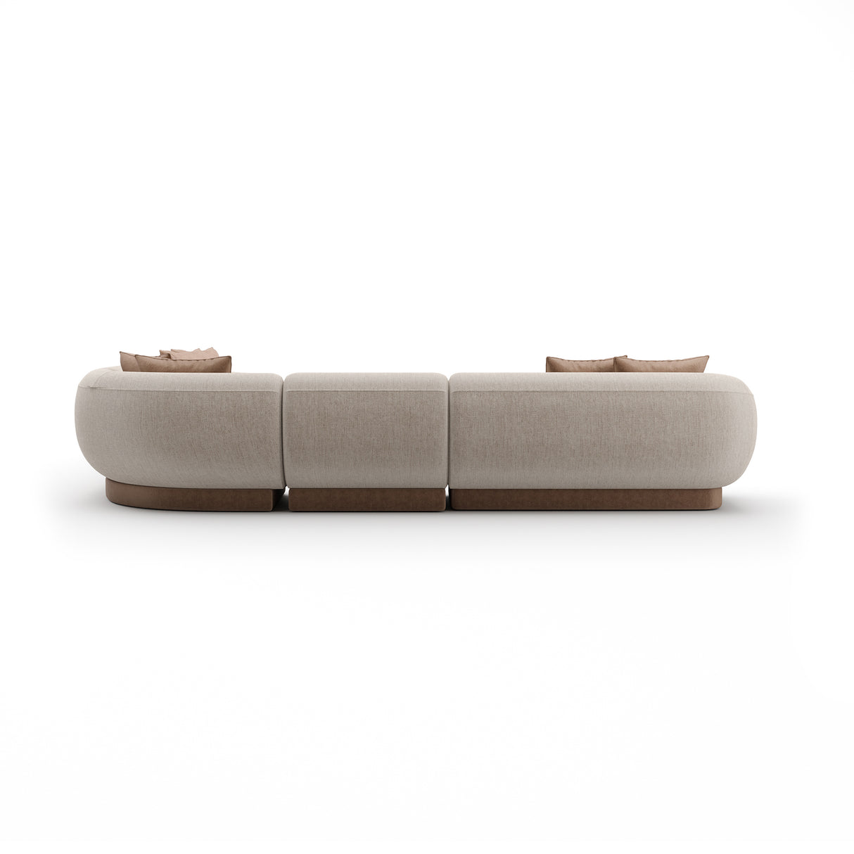 Linnen Sectional L Large Sofa | Caracole Seta
