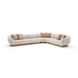 Linnen Sectional L Large Sofa | Caracole Seta