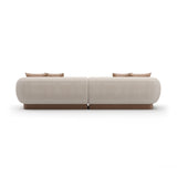 Linnen Sectional 2 PC Sofa | Caracole Seta