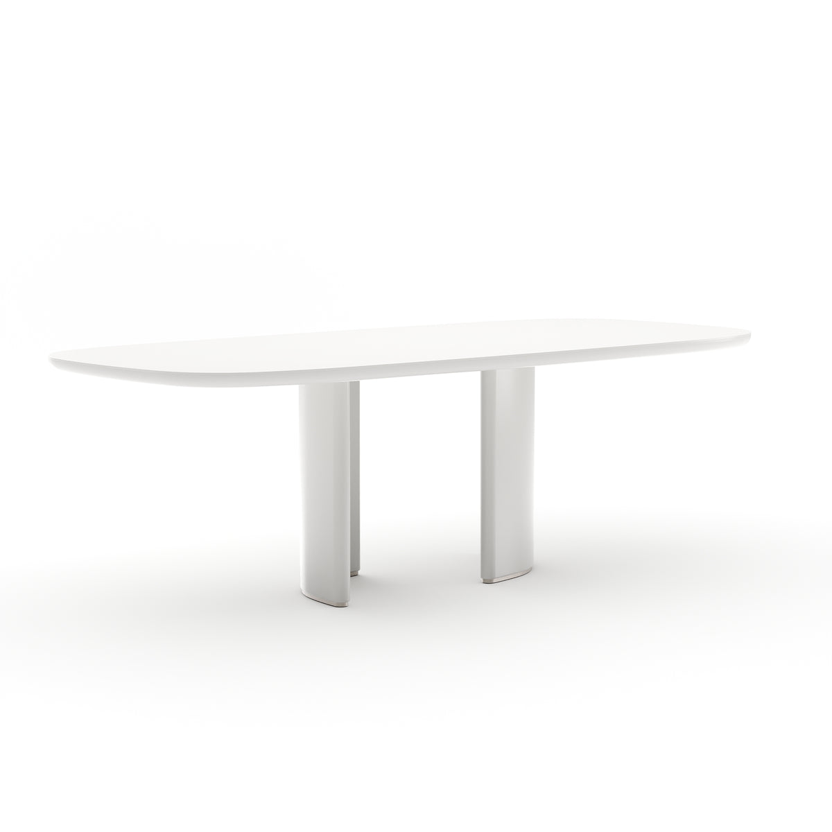 Almond Rectangular Dining Table | Caracole Tobie