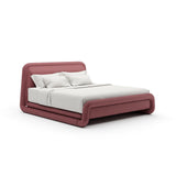 Dusty Rose king Bed | Caracole Bold
