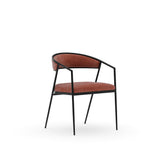 Rouge Chocolate Armchair | Caracole Dario