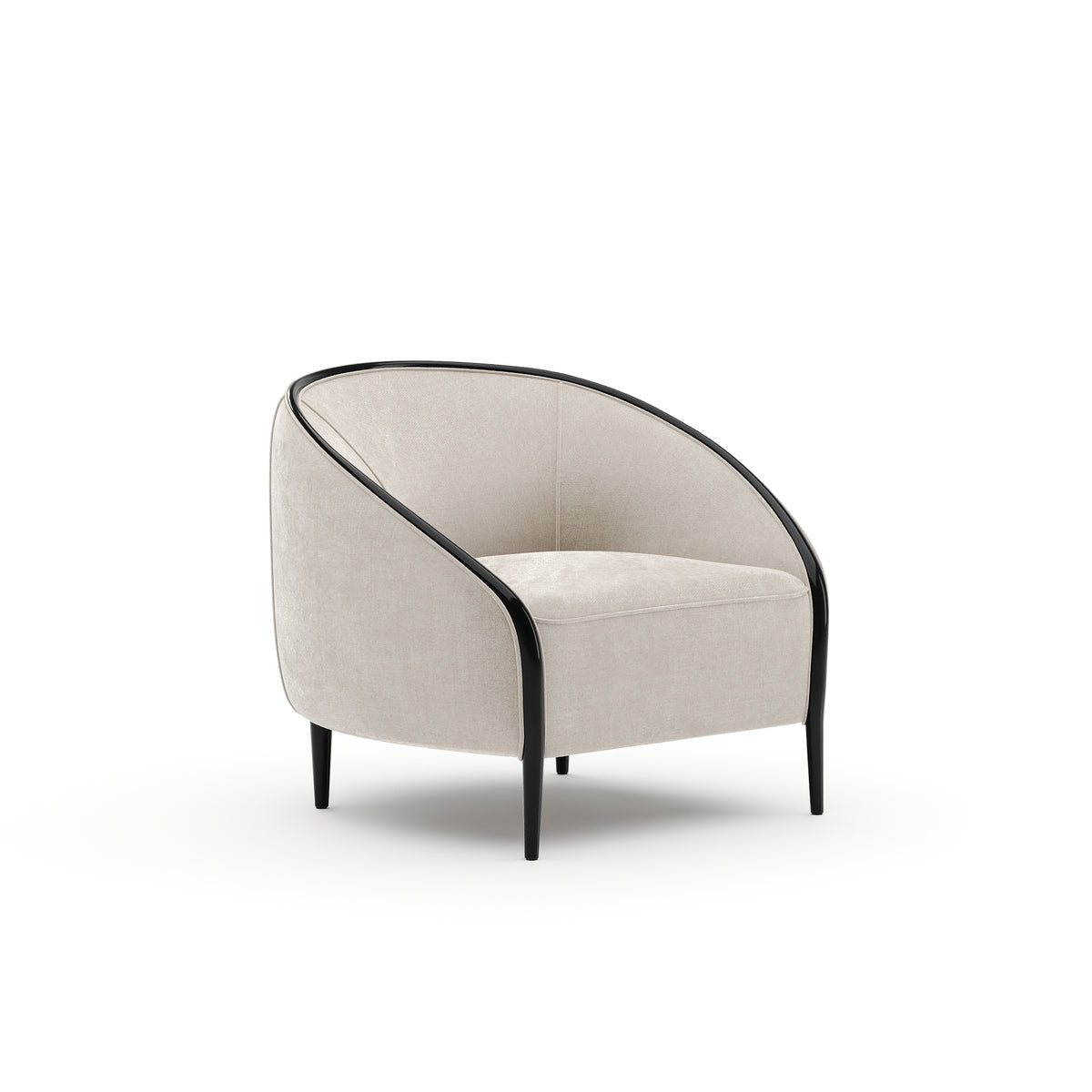 Ivory Accent Chair | Caracole Petit