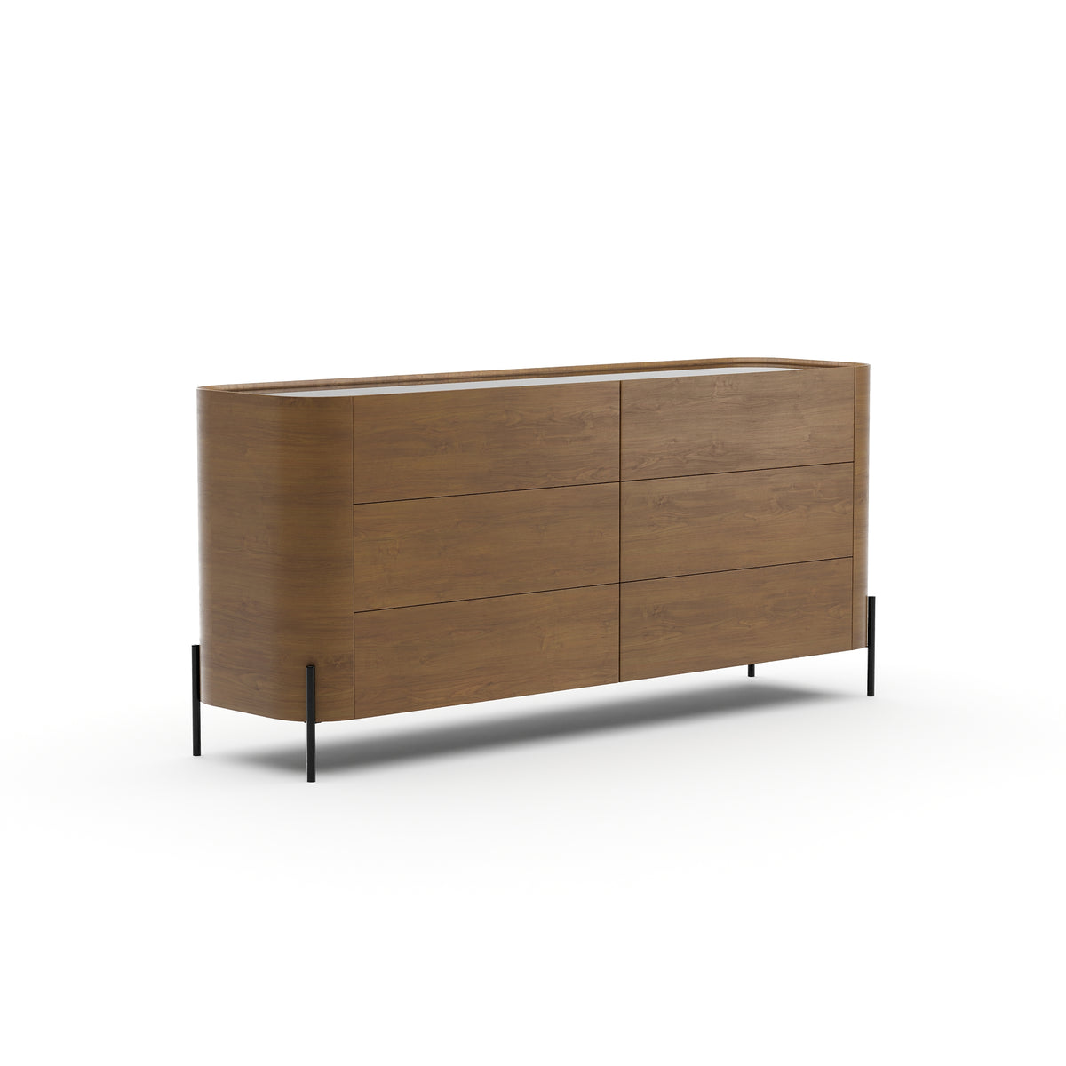 Chocolate Modern Dresser | Caracole Atom 183 CM